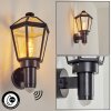 Catigny Outdoor Wall Light black, 1-light source, Motion sensor