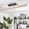 Mansupa Ceiling Light LED Ecru, black, 3-light sources