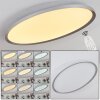 Kombito Ceiling Light LED silver, white, 1-light source, Remote control
