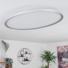 Kombito Ceiling Light LED silver, white, 1-light source, Remote control