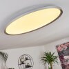 Kombito Ceiling Light LED silver, white, 1-light source, Remote control