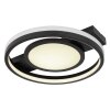 Globo GISELL Ceiling Light LED black, 1-light source, Remote control, Colour changer