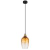 Globo SALVY Pendant Light black, 1-light source