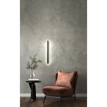 Fischer & Honsel Stretto Wall Light LED black, 1-light source