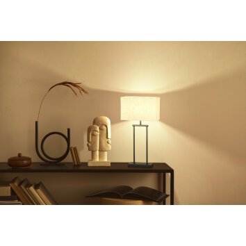 Fischer & Honsel Ann Table lamp black, 1-light source