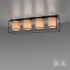 Leuchten Direkt RAVEN Ceiling Light black, 4-light sources