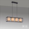 Leuchten Direkt RAVEN Pendant Light black, 4-light sources