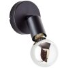 Brilliant Tiffany Wall Light black, 1-light source
