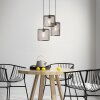 Brilliant Maze Pendant Light black, 3-light sources