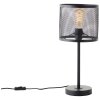 Brilliant Maze Table lamp black, 1-light source