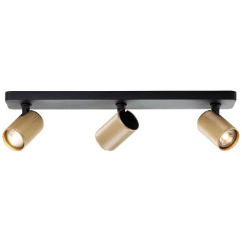 Brilliant Marty Ceiling Light black, 3-light sources