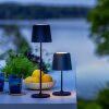 Brilliant Kaami Table lamp LED black, 1-light source