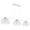 Globo VITIANO Pendant Light brown, white, 3-light sources