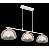 Globo VITIANO Pendant Light brown, white, 3-light sources