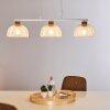 Besancon Pendant Light brown, white, 3-light sources