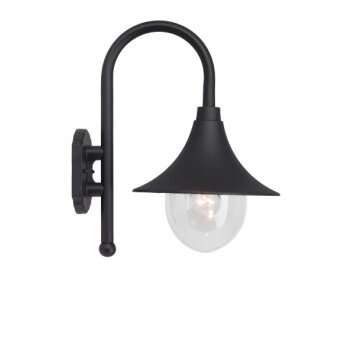 Brilliant BERNA Outdoor Wall Light black, 1-light source