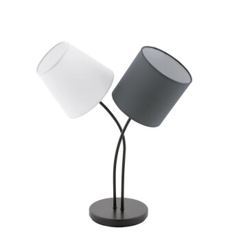 Eglo ALMEIDA table lamp black, 2-light sources