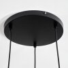 Kenong Pendant Light Smoke-coloured, black, 3-light sources