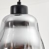 Kenong Pendant Light Smoke-coloured, black, 3-light sources