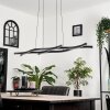 Fuliola Pendant Light LED black, 1-light source