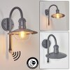 Elima Outdoor Wall Light anthracite, 1-light source, Motion sensor