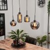Talok Pendant Light Smoke-coloured, 4-light sources