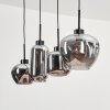 Talok Pendant Light Smoke-coloured, 4-light sources