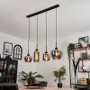 Talok Pendant Light Smoke-coloured, 4-light sources