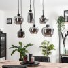 Talok Pendant Light Smoke-coloured, 6-light sources