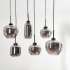 Talok Pendant Light Smoke-coloured, 6-light sources