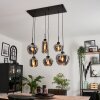 Talok Pendant Light Smoke-coloured, 6-light sources