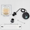Lauden Pendant Light glass 15 cm Amber, clear, 1-light source