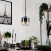 Lauden Pendant Light glass 15 cm clear, Smoke-coloured, 1-light source