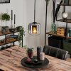 Lauden Pendant Light glass 15 cm clear, Smoke-coloured, 1-light source