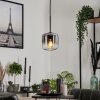 Lauden Pendant Light glass 15 cm clear, Smoke-coloured, 1-light source