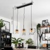 Lauden Pendant Light glass 15 cm Amber, clear, 3-light sources