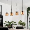Lauden Pendant Light glass 15 cm Amber, 4-light sources