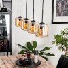 Lauden Pendant Light glass 15 cm Amber, 4-light sources