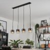 Lauden Pendant Light glass 15 cm clear, Smoke-coloured, 4-light sources