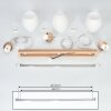 Ombucta Pendant Light Ecru, 3-light sources