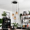 Lauden Pendant Light glass 15 cm Amber, 3-light sources
