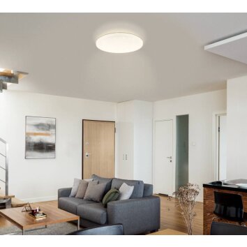 Eglo FRANIACW Ceiling Light LED white, 1-light source, Remote control, Colour changer