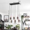 Loursin Pendant Light black, 6-light sources