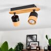Blondo Ceiling Light Ecru, black, 2-light sources