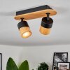 Blondo Ceiling Light Ecru, black, 2-light sources