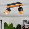Blondo Ceiling Light Ecru, black, 2-light sources
