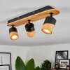 Blondo Ceiling Light Ecru, black, 3-light sources