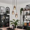 Loursin Pendant Light black, 3-light sources