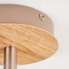 Brunnen Ceiling Light brown, Wood like finish, Taupe, 1-light source