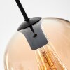 Vevino Pendant Light glass 20cm Amber, 1-light source